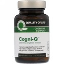 Quality of Life Labs, コグニ·Q, 認知のサポート, 200 mg, 植物性カプセル60粒