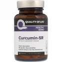 Quality of Life Labs, クルクミン-SR、ベジキャップ30錠