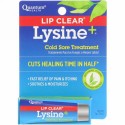 Quantum Health, リップクリアー、 リジン +、 風邪痛み治療、 0.25 oz (7 g)