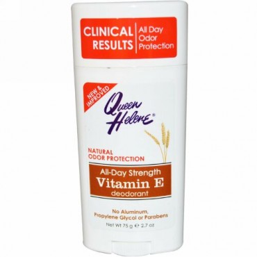 Queen Helene, ビタミン E デオドラント、 2.7 oz (75 g) (Discontinued Item)