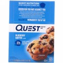 Quest Nutrition, Quest プロテインバー、ブルーベリーマフィン、12本、各2.12オンス（60 g）