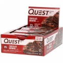 Quest Nutrition, Quest Proteinプロテインバー、チョコレートブラウニー、12本、各2.12オンス（60 g）