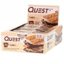 Quest Nutrition, プロテインバー, スモア・フレーバー, 12 本, 各 2.12 (60 g)