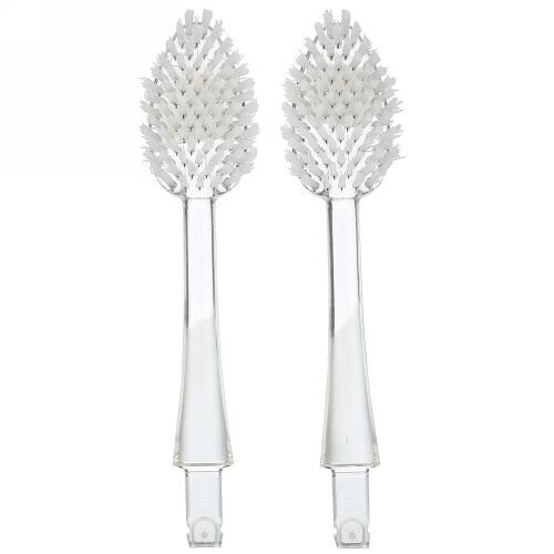 RADIUS, Floss Brush Head Replacement, Super Soft, Flossing Bristles, 2 Pack (Discontinued Item)