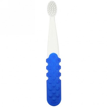 RADIUS, Totz Plus Brush, 3+ Years, Extra Soft, White/Blue, 1 Toothbrush