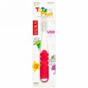 RADIUS, Totz Plus 歯ブラシ、3歳以上対象、ホワイト/ピンクコーラル、歯ブラシ1本入り (Discontinued Item)