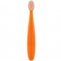 RADIUS, Totz Toothbrush, 18 + Months, Extra Soft, Orange Sparkle, 1 Toothbrush