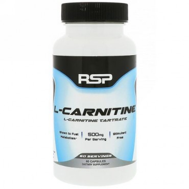 RSP Nutrition, L-Carnitine, 60 Capsules (Discontinued Item)