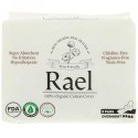 Rael, オーガニック薄型パッド、夜用、8枚 (Discontinued Item)