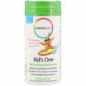 Rainbow Light, Kids One、MultiStars、植物性マルチビタミン、フルーツパンチ、チュアブル・タブレット、30錠