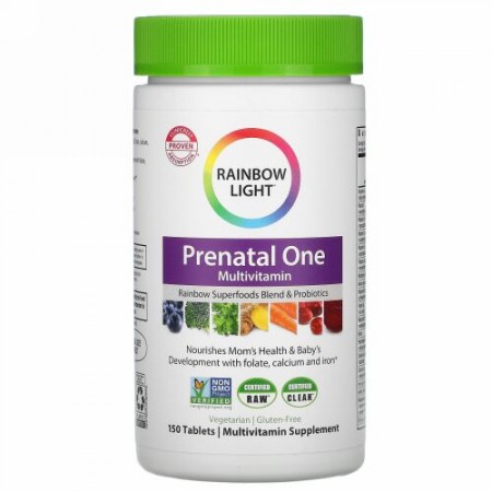 Rainbow Light, プリネイタルワン, 150粒