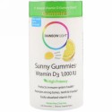 Rainbow Light, サニーグミ ビタミンD3, おいしいレモン風味, 1,000 IU, 100グミ
