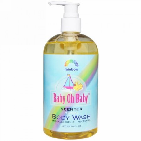 Rainbow Research, ベビー・オー・ベビー®, ハーバルボディウォッシュ, 香りつき, 16 液量オンス (Discontinued Item)