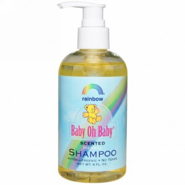 Rainbow Research, ベイビー オー ベイビー、ハーバル シャンプー、香料使用、8 fl oz (Discontinued Item)