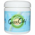 Rainbow Research, フレンチ・グリーン・クレイ, フェイシャル・トリートメント・マスク, 8 oz (225 g)