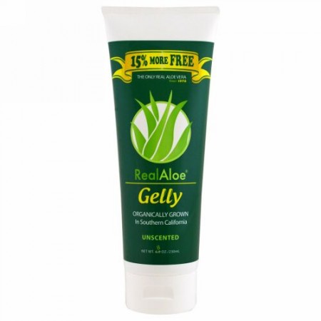Real Aloe, ゲリー（Gelly）, 無香料, 8オンス（230 ml）