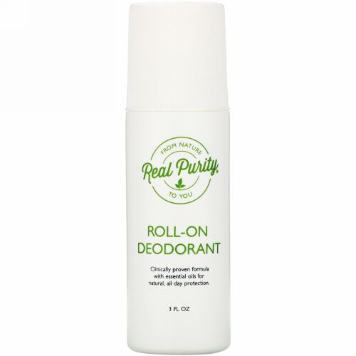Real Purity, ロールオンデオドラント、3 fl oz