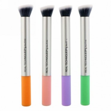 Real Techniques by Samantha Chapman, 色補正ブラシセット、4ピース (Discontinued Item)