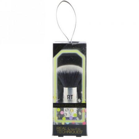 Real Techniques by Samantha Chapman, Limited Edition, Mini Buffing Brush Ornament, 1 Brush (Discontinued Item)