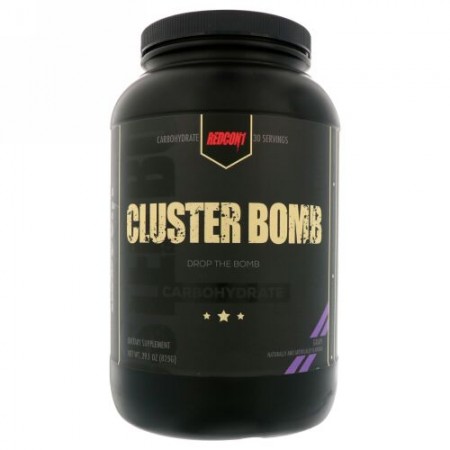 Redcon1, クラスターボム、グレープ、29.1 oz (825 g) (Discontinued Item)