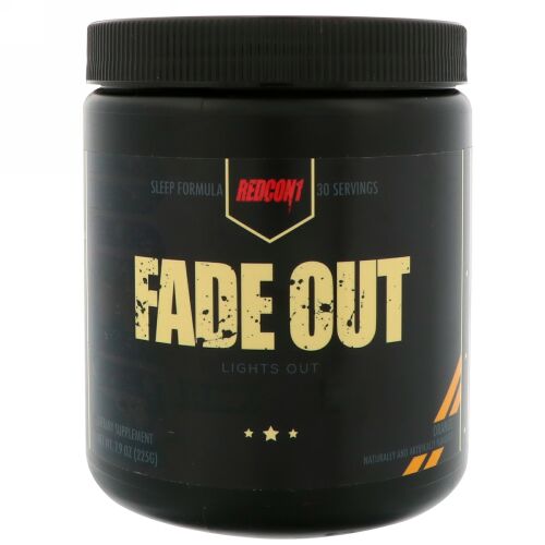 Redcon1, フェードアウト、オレンジ、7.9 oz (225 g) (Discontinued Item)