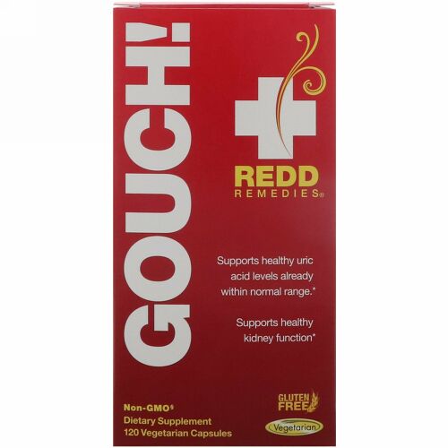 Redd Remedies, Gouch!, 120 Vegetarian Capsules
