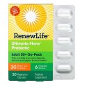 Renew Life, 50代からのゴーパック、Ultimate Flora（アルティメットフローラ）バイオティクス、300億の生きた培養菌、ベジカプセル30粒