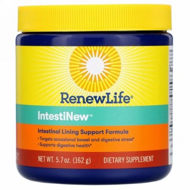 Renew Life, インテスティニュー（IntestiNew）, 腸の内層サポートフォーミュラ, 5.7 オンス（162 g）