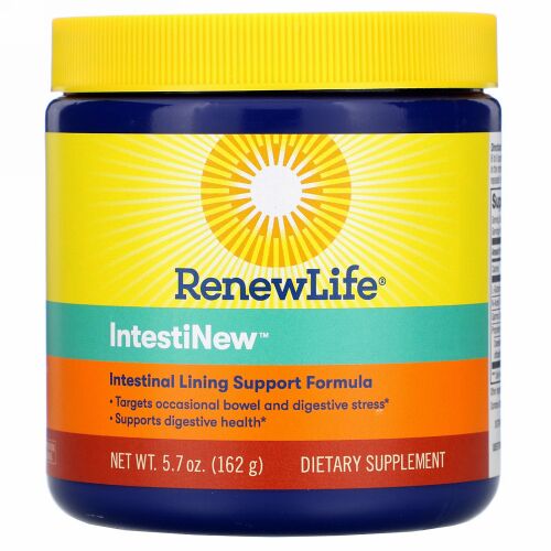 Renew Life, インテスティニュー（IntestiNew）, 腸の内層サポートフォーミュラ, 5.7 オンス（162 g）