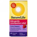 Renew Life, Kids Gentle Constipation Relief, Strawberry Blast Flavor, 60 Chewable Tablets