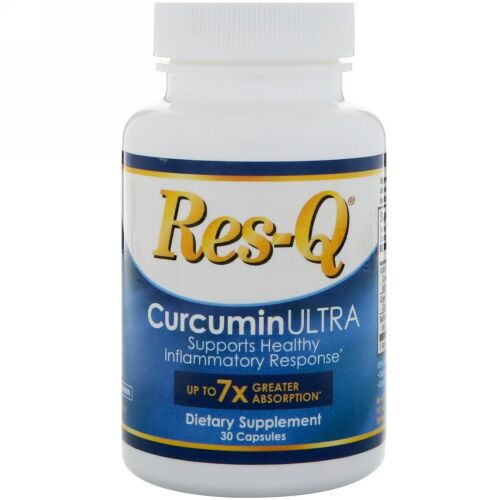 Res-Q, クルクミンウルトラ、30カプセル (Discontinued Item)