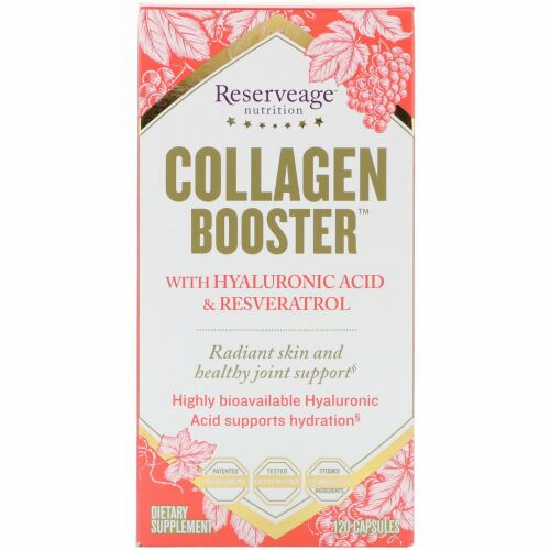 ReserveAge Nutrition, コラーゲンブースター, 120 カプセル