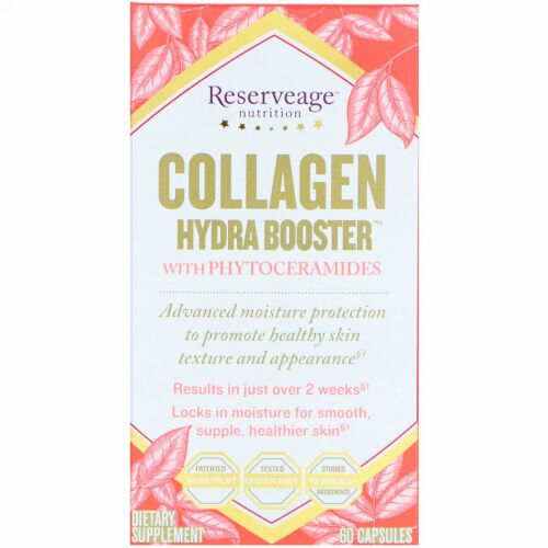 ReserveAge Nutrition, Collagen Hydra Booster with Phytoceramides, 60 Capsules (Discontinued Item)