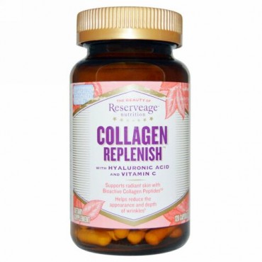 ReserveAge Nutrition, コラーゲン レプレニッシュ、120カプセル (Discontinued Item)