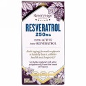 ReserveAge Nutrition, Resveratrol with Active Trans-Resveratrol, 250 mg, 120 Veggie Capsules