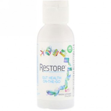 Restore, Gut Health, Mineral Supplement, On-The-Go, 3 fl oz (88 ml)