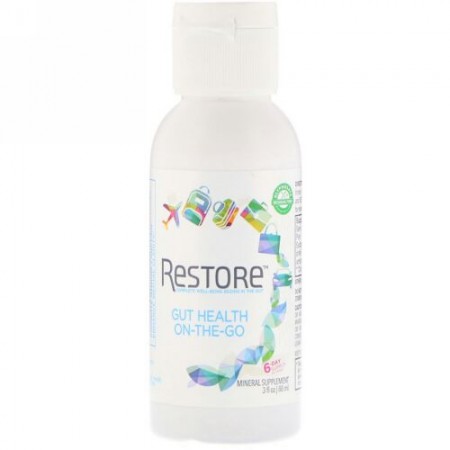 Restore, Gut Health, Mineral Supplement, On-The-Go, 3 fl oz (88 ml)