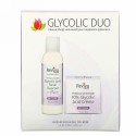 Reviva Labs, 10%グリコール酸クリーム & グリコール酸フェイシャルクレンザー、2個セット
