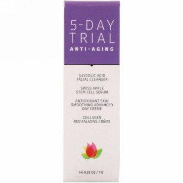 Reviva Labs, 5-Day Trial Kit, Anti-Aging, 4 Piece Kit, 0.25 oz (7 g) Each