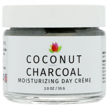 Reviva Labs, Coconut Charcoal Moisturizing Day Creme, 2 oz (55 g) (Discontinued Item)