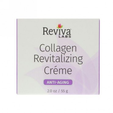 Reviva Labs, コラーゲン再活性化クリーム、エイジングケア、2オンス (55 g) (Discontinued Item)