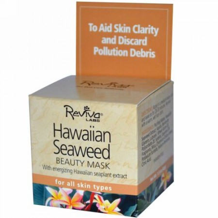 Reviva Labs, Hawaiian Seaweed Beauty Mask, 1.5 oz (42 g) (Discontinued Item)