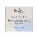 Reviva Labs, インターセル、ヒアルロン酸ナイトジェル、保湿、1.5 oz (42 g)