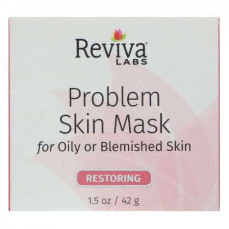 Reviva Labs, プロブレム・スキン・マスク、1.5 oz (42 g) (Discontinued Item)