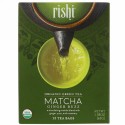 Rishi Tea, オーガニック緑茶、抹茶ジンジャーバズ、ティーバッグ15袋、1.59 oz (45 g) (Discontinued Item)