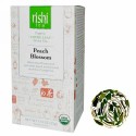 Rishi Tea, オーガニック ルーズリーフ ホワイトティー, ピーチブロッサム, 1.13 オンス (32 g) (Discontinued Item)