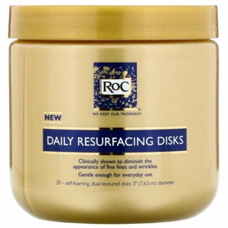 RoC, デイリーリサーフェーシングディスク、28枚 (Discontinued Item)