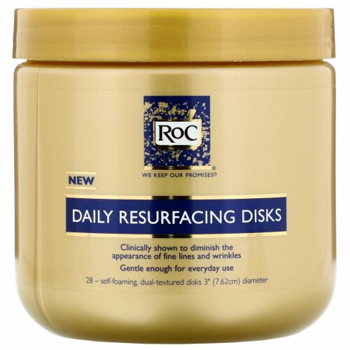 RoC, デイリーリサーフェーシングディスク、28枚 (Discontinued Item)