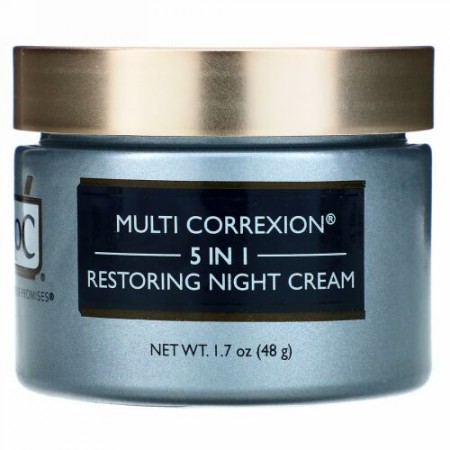 RoC, マルチ コレクション、 5 In 1、 リストアリングナイト クリーム、 1.7 oz (48 g)