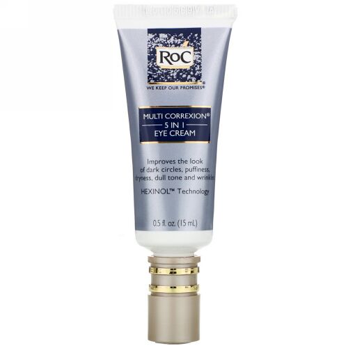 RoC, マルチ コレクション 5 in 1 アイクリーム、 0.5 fl oz (15 ml)